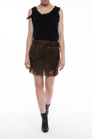 Fringe suede skirt, zdjęcie 2 Fringe suede skirt od Diesel